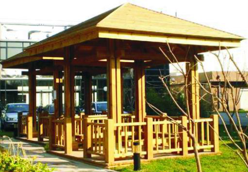 防腐木景觀工程的特點